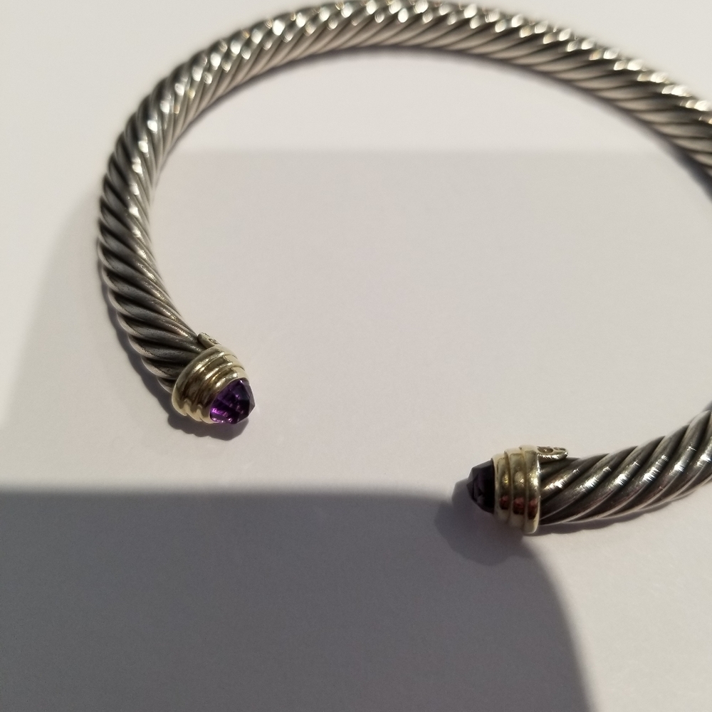 Authentic david yurman 5mm cable bracelet